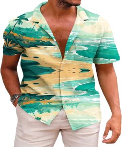 Hawaiian Shirt Short Sleeve