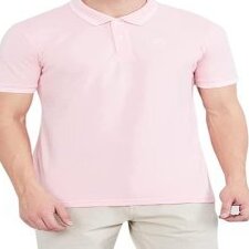 Men Pink Polo Shirt
