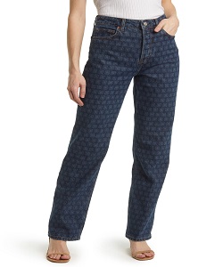 printed denim