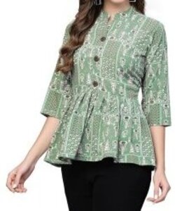 Bandhini Printed Regular Fit Top